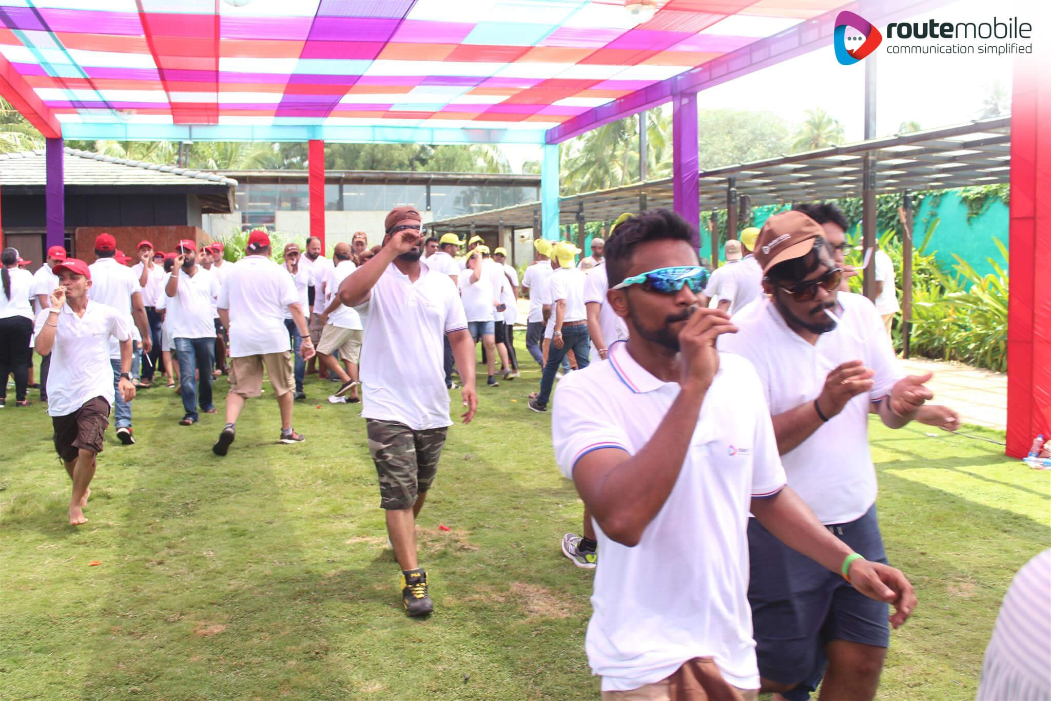 Actividad de team building Goa 2017